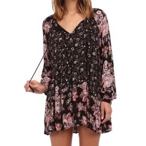 🌸Free People Lucky Loosie Floral Swing Dress🌸